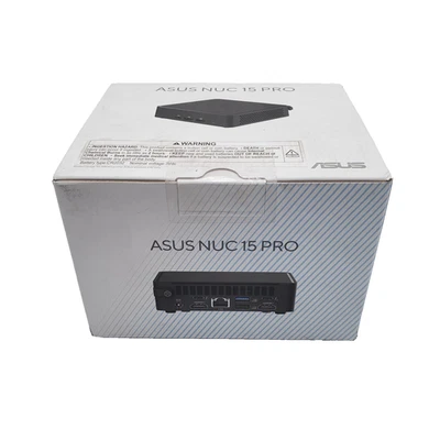 ASUS NUC 15 Pro RNUC15CRKC50000U Intel Core 5 210H – Black Barebones – Sealed - Image 1 of 4