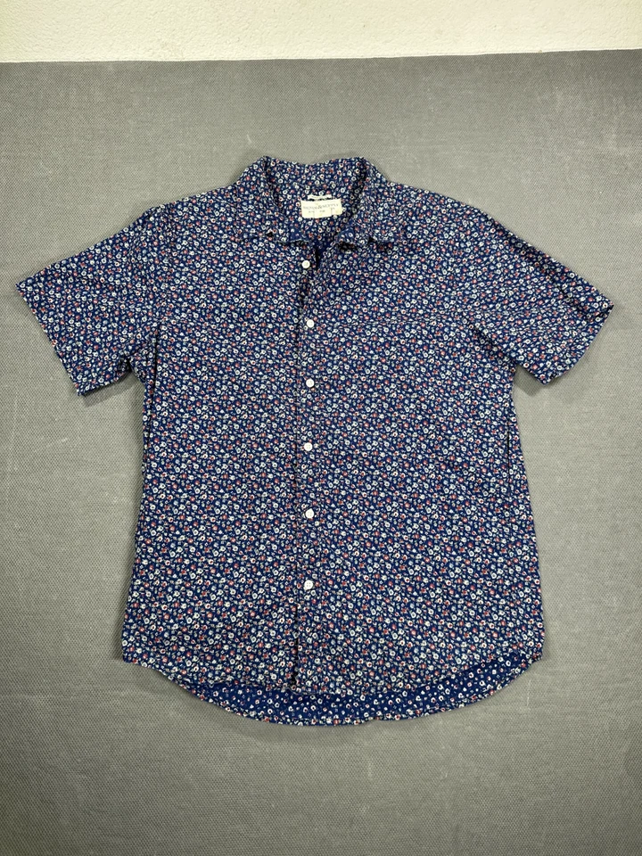 Camisa Denim & Supply Ralph Lauren Floral L/S Abotonada Púrpura Para Hombres Grande Foto 1 de 4
