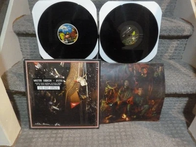 White Denim ‎Fits / Exposion 2 LP vinyl record album RARE - Image 1 of 4