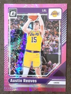 AUSTIN REAVES 2024-25 Panini Donruss Optic #140 Pink Hyper Prizm Lakers.  C1E - Picture 1 of 3