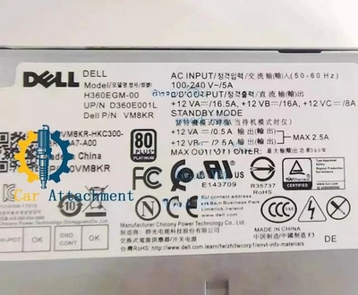 360W Power Supply L360EGM-00 H360EGM-00 for Dell 3050 7050 3660 3667 3669 3668 - Image 1 of 4