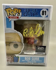 BOB GURR SIGNED FUNKO POP BOB W/ TIKI  AUTOGRAPH THE ORIGINAL IMAGINEER D23 POP - Picture 1 of 6