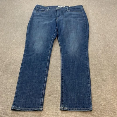 Levi's Jeans Womens 18W Blue 311 Shaping Skinny Stretch Denim Mid Rise Plus Size - Image 1 of 4