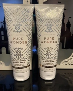 Bath and Body Works PURE WONDER Body Cream 8 oz Qty. 2 - Picture 1 of 1