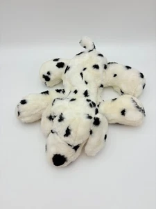 Commonwealth Plush Dalmatian Puppy Dog Black White Spots 2001 - 14" - Picture 1 of 8
