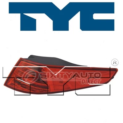 TYC Left Outer Tail Light Lens for 2011 Kia Optima Electrical Lighting Body gt Foto 1 de 4