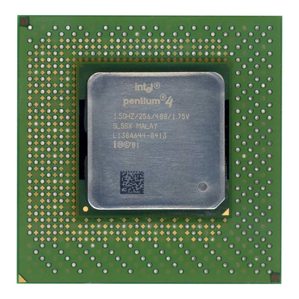 Processor Cpu Intel Pentium 4 1.5GHz Socket 423 Sl5sx - Image 1 of 1