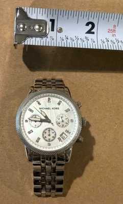 Reloj de pulsera Michael Kors, Ritz tono plateado, para mujer Foto 1 de 4