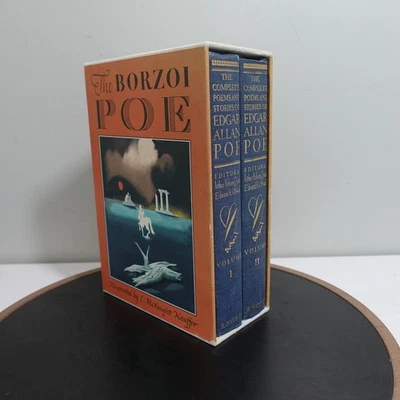 The Borzoi Poe 2 HC Book Set The Complete Poems & Stories of Edgar Allen Poe - Image 1 of 4