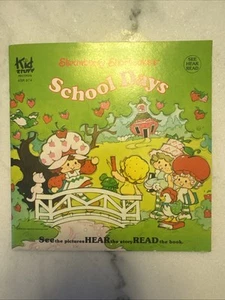 Vintage Strawberry Shortcake’s School Days Kid Stuff Records 974 See Hear Vinyl - Picture 1 of 5