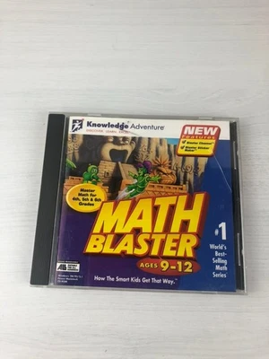 PC CD-ROM (1998) - Math Blaster - Ages 9-12 - Image 1 of 3