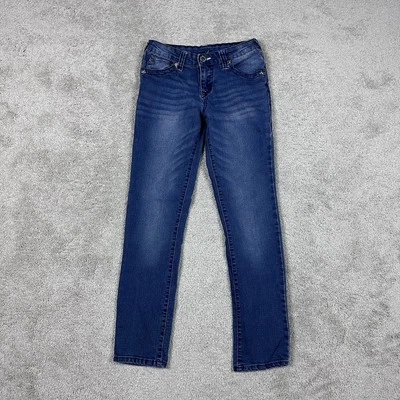 Pantalones de mezclilla True Religion para niñas 12 Halle tiro medio súper ajustados elásticos jóvenes Foto 1 de 4