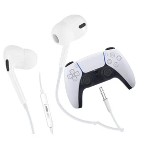 PS5 Headset mit Mikrofon – In-Ear Gaming Kopfhörer 3.5mm Aux Für PlayStation 5 - Bild 1 von 8