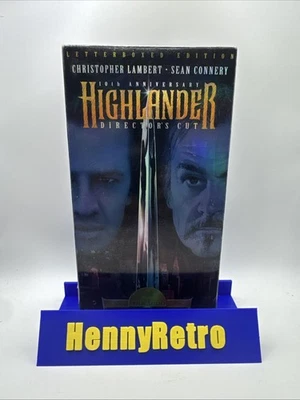 Highlander VHS 1996 10th Anniversary Directors Cut New Sealed Artisan Free Ship - Image 1 of 4