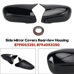 Side Mirror Covers Rearview Housing Black für Lexus IS250 IS350 2006-2012 - Picture 1 of 12