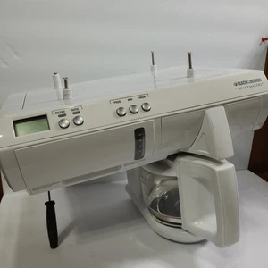 Black & Decker SDC740 SPACEMAKER 12-Cup Coffee Maker, White - Picture 1 of 10