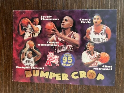 1995 Collect-A-Card Bumper Crop Arkansas College Basketball Insert Card #BC-90 - Image 1 of 2