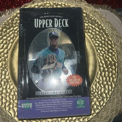 1996 UPPER DECK CARTÕES DE BEISEBOL SÉRIE 2 MLB CAIXA HOBBY LACRADA DE FÁBRICA - Imagem 1 de 4