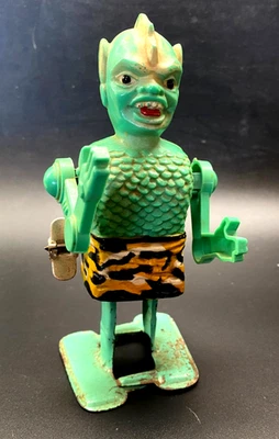 De colección años 60 Marx Gran Garloo Hijo de Garloo?  Robot de cuerda que no funciona Foto 1 de 4