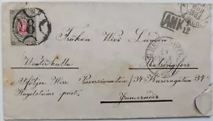 1883 Russia St.Petersburg - Finland Suomi Cover, Russia 7 Kop, Posted - Picture 1 of 2