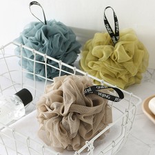Exfoliating Body Puff Bath Ball Shower Wash Scrunchie Buffer Home Sponge Ball