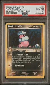 PSA 10 š Gem Mint Dark Flaaffy 2004 EX Team Rocket Returns #18 - Picture 1 of 2