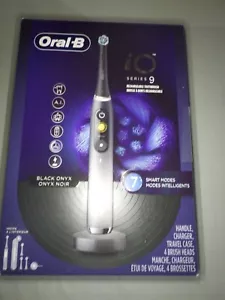 Oral-B iO Series 9 Spazzolino Elettrico Ricaricabile, Nero con 4 Testine - Foto 1 di 7