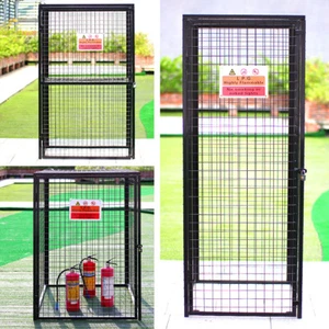 Propane 19kg/47kg Gas Collapsible Bottle Cylinder Cage Storage Galvanised Steel - Picture 1 of 16
