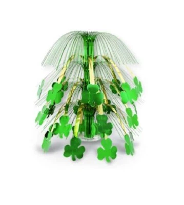 CREATIVE EXPRESSIONS Shamrock Cascade Centerpiece #30550, 18 inch, 1/pk