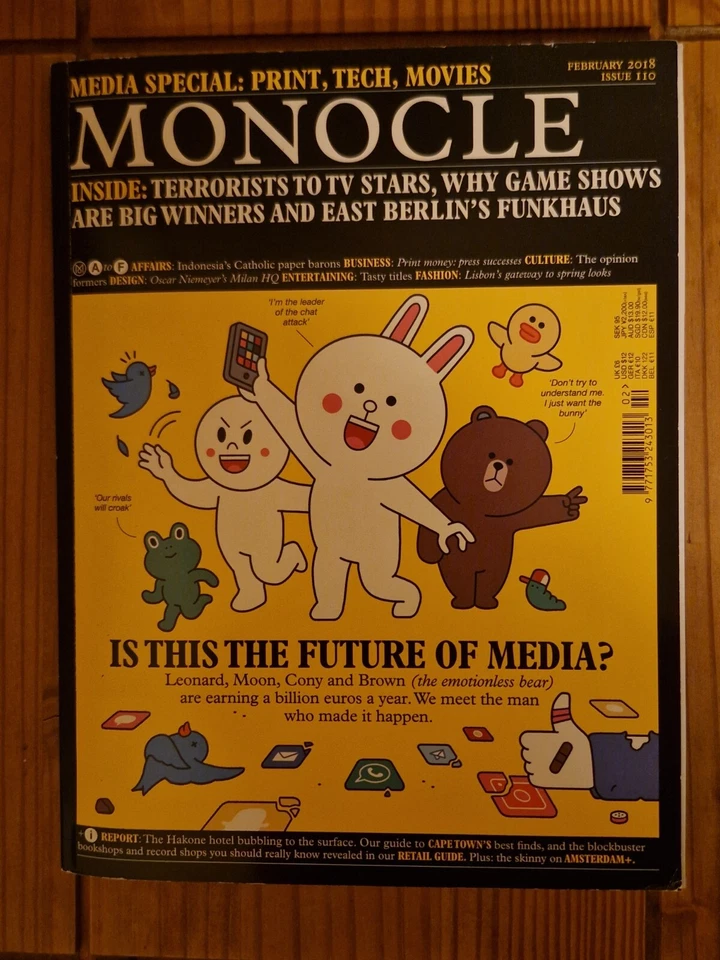 Monocle Magazine Issue 110  February 2018 - Image 1 of 1