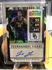 2020-21 Contenders Draft Picks #101 Freddie Gillespie /49RC Auto Finals Ticket