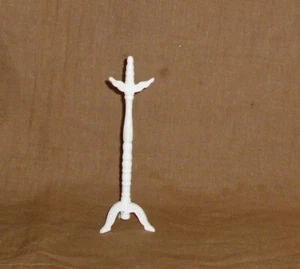 Garderobenständer-Holz weiss-Miniatur 1:12-Note 2 - Picture 1 of 3