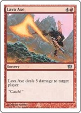 MTG 1x Lava Axe 8ED Eighth Edition Card Magic The Gathering Commander pauper