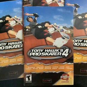 Tony Hawk's Pro Skater 4 PS2 PlayStation 2 Instruction Manual Only - Picture 1 of 5