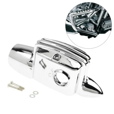 Chrome Rear Brake Master Cylinder Cover Fit For Harley Touring Glide 2008-2022 - Image 1 of 4