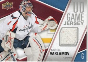 2011-12 Upper Deck Game Jersey #GJ-SV Semyon Varlamov