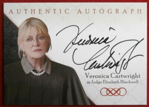 REVENGE - VERONICA CARTWRIGHT - Hand Signed Autograph Card - A13 CRYPTOZOIC