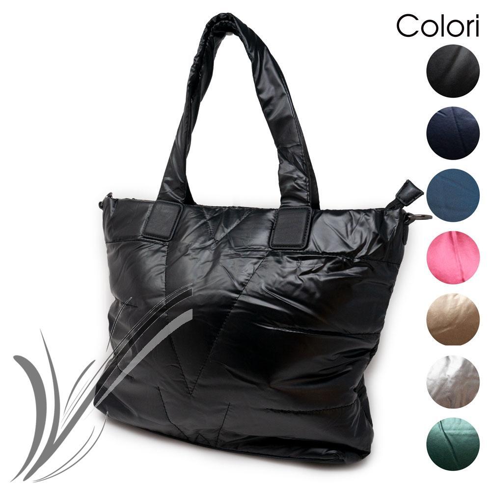 Borsa Tracolla Donna Tie-Dye - Grande E Fashion Con Multiple Tasche - Foto 13