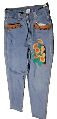 Disney's Pocahontas Jeans Girls 16 (Approx 27x28) Jeans Disney Denim (B205) - Image 1 of 3