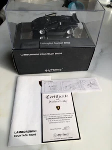 Autoart Lamborghini Countach 5000S opening limited Ed w/ certification - Picture 1 of 16
