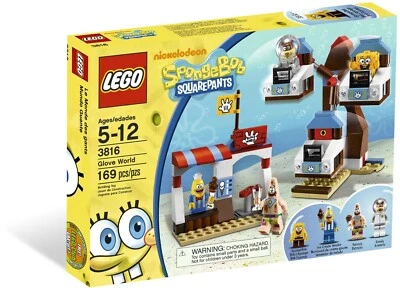 LEGO Nickelodeon SpongeBob SquarePants GLOVE WORLD 3816 NEW SEALED - Image 1 of 4