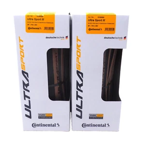 Continental Ultra Sport III Tire - 700 x 28, Clincher, Tanwall, PAIR - Picture 1 of 2