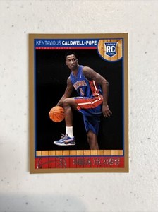 2013-14 NBA Hoops Gold Kentavious Caldwell-Pope #268 Rookie RC Basketball Card