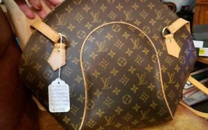 LOUIS VUITTON Monogram Ellipse Shopping Shoulder Bag M51128 Brown Auth TM997 