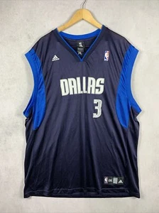Rodrigue Beaubois Adidas Dallas Mavericks Jersey Men’s Size 2XL Blue - Picture 1 of 8