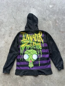 Invader Zim - Mighty Fine - GIR - MF Hoodie medium - Picture 1 of 4
