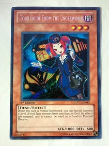 YuGiOh Tour Guide From the Underworld EXVC-EN084 Secret Rare 1st KONAMI #291 - Picture 1 of 12