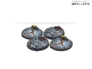 Infinity 40mm Scenery Bases Delta Series (4) Corvus Belli 285085 180° Markierung - Bild 1 von 2