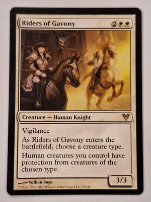 Riders of Gavony - Avacyn Restored - Magic the Gathering MTG Nice! - Image 1 of 2