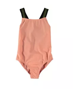 Molo Girls Neve Bloming Peach One Piece Swimsuit Size 15-16 - Picture 1 of 2